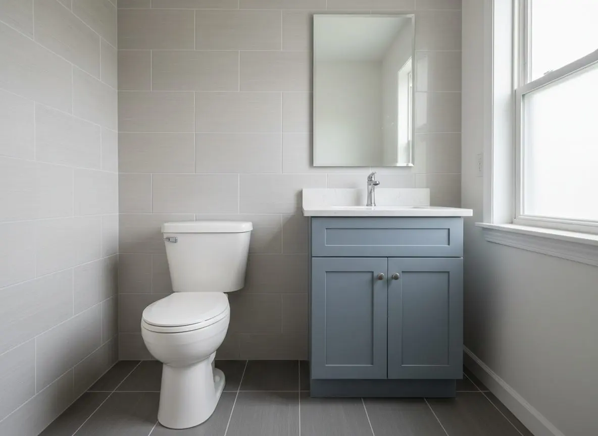 Comfort-height bathroom refresh in Emmaus