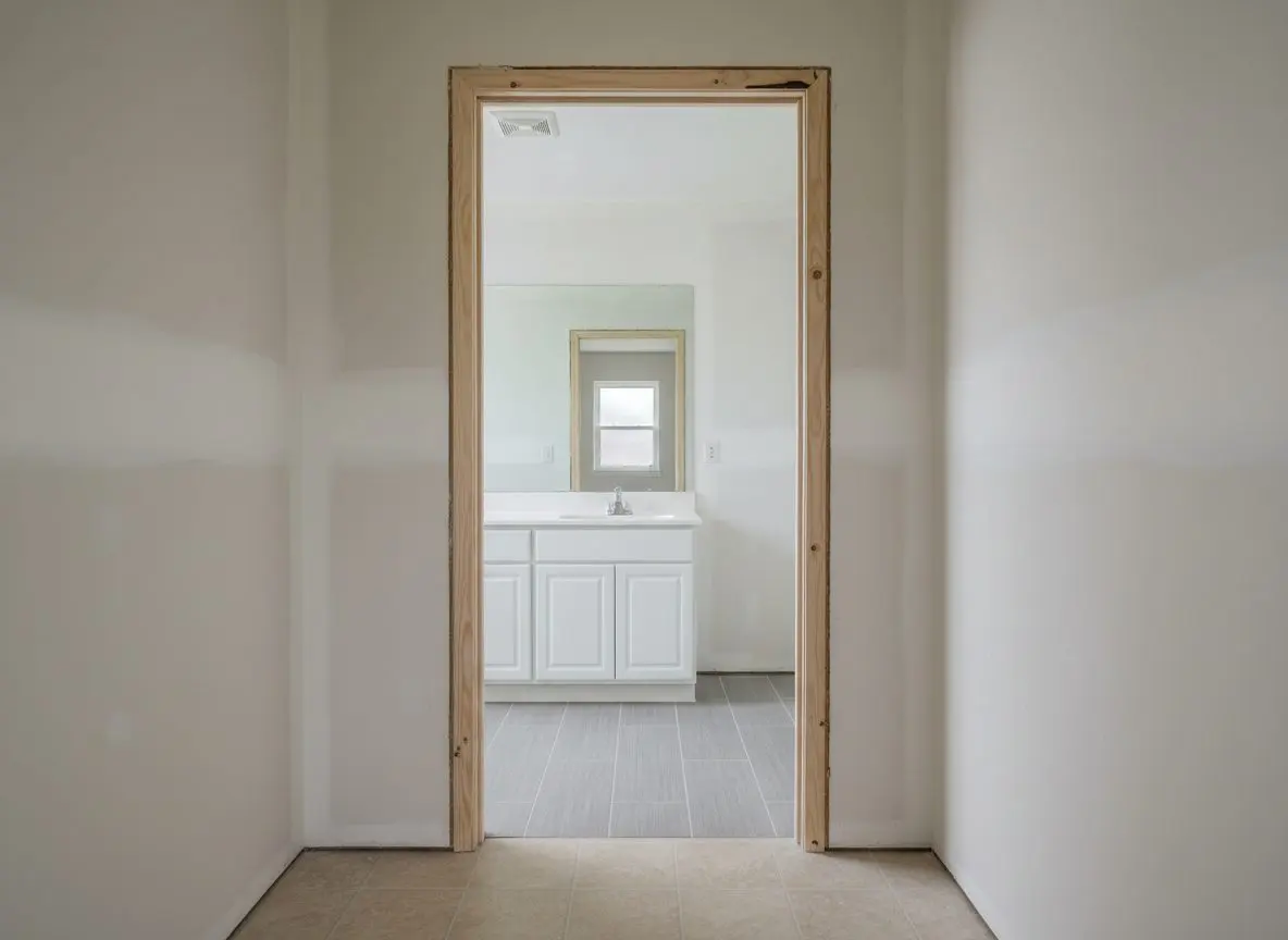 Widened doorway for a walker in Easton